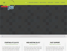 Tablet Screenshot of hostinglizard.com